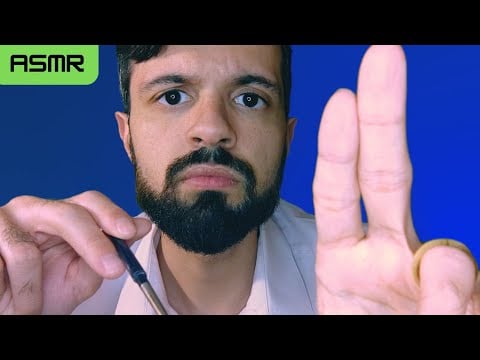 Examen médico de OÍDOS y te CUIDO | ASMR Medico roleplay, chequeo, citas sergas