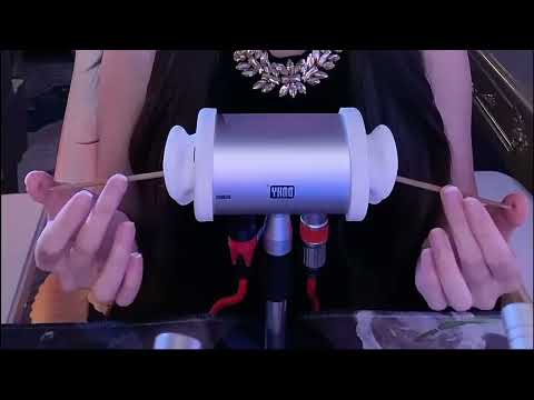 Deep Ear Cleaning & Relaxing ASMR: Gentle Ear Massage, Cotton Swabs, Aloe Gel & Tingly Sounds