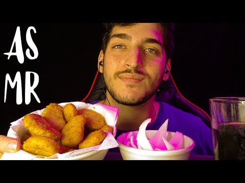 ASMR | comiendo/eating NUGGETS muy RELAJANTE !!!👌😋💤