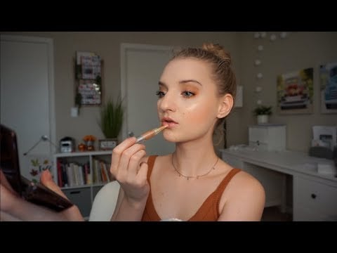 [ASMR] Playing With New Makeup/GRWM #4 - Minimal Whispering