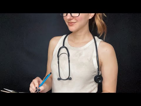 ASMR Testing You for Allergies l Soft Spoken Roleplay, ASMR Medical Exam