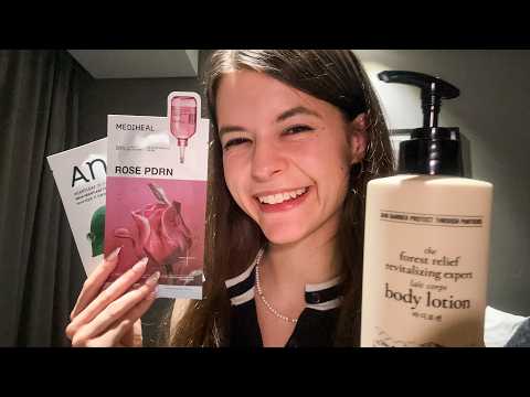 ASMR - Koreanische SPA Behandlung zum Einschlafen💤  (+ Layered Sounds)