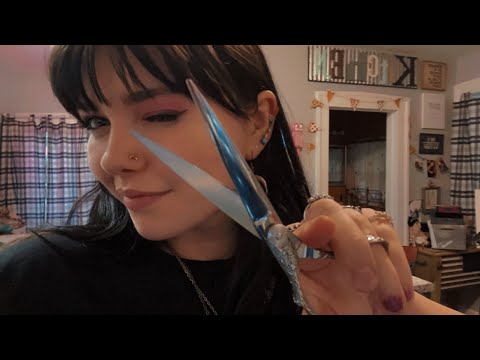 Haircut on my mom! ✂️ ~lofi asmr