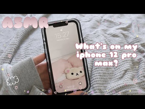 ASMR what's on my phone (german/deutsch) | emily asmr