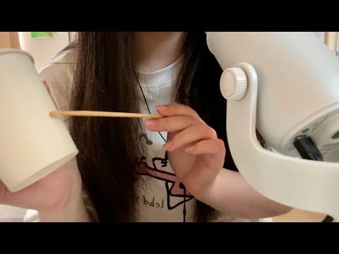 はじめてのBlue yetiでASMR🐥(マウスサウンド、囁き)