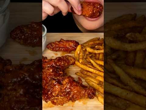 Popeyes Chicken Wings #asmr #food #yum #popeyes