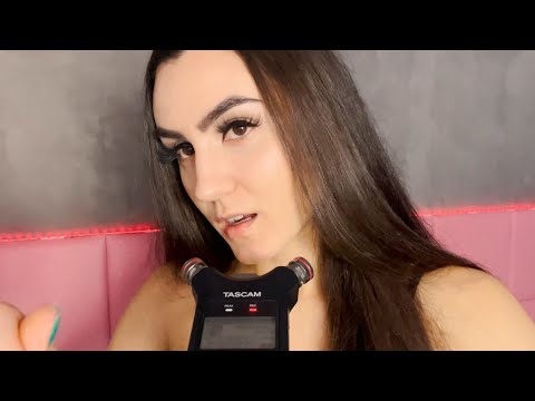 ASMR afirmações positivas para aliviar sua ansiedade, sons de boca e sussurros para relaxar e dormir