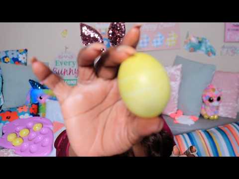 ASMR Golden Egg Eating Sounds