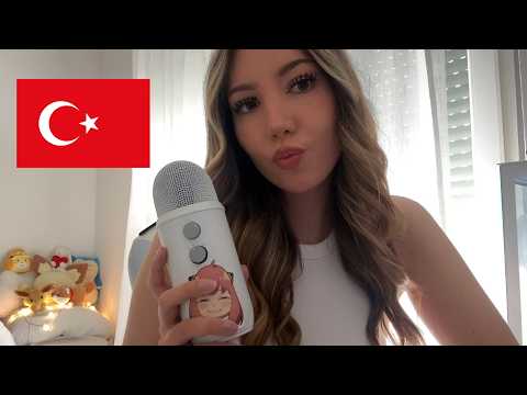 ASMR in Turkish 🇹🇷 (relaxing trigger words)