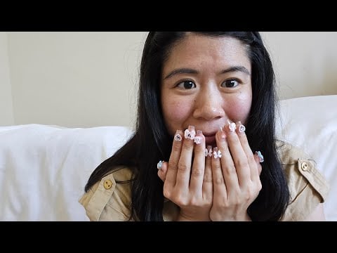 ASMR - Coconut Rain + tingly tapping 💕🤍