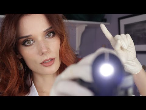 ASMR Various Extended Light Tests ,  Eye Exam , Medical Role Play , Soft Spoken