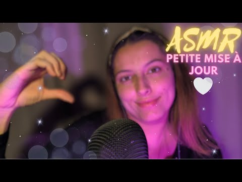 ASMR | 1ère VIDÉO DE L'ANNÉE 2025, une mise à jour s'impose (chuchotements) ✨