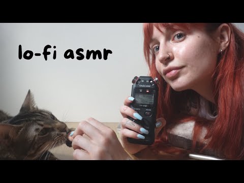 Lo-fi ASMR on the Floor with My Cat – Tapping & Scratching for Sleep