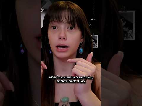 ASMR | Your Co-Worker Covers For You, But She's Terrible at Lying─♡─ #asmr #asmrroleplay #comedyasmr