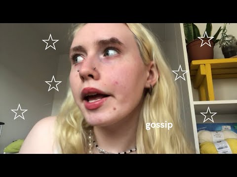 lofi asmr! [subtitled] telling you some gossip!