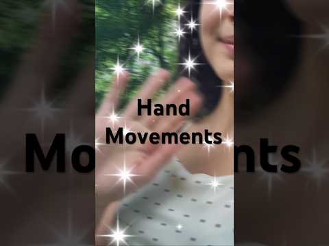 The full video is out on my channel now! 🧚💫 #asmr #handmovements #meditation
