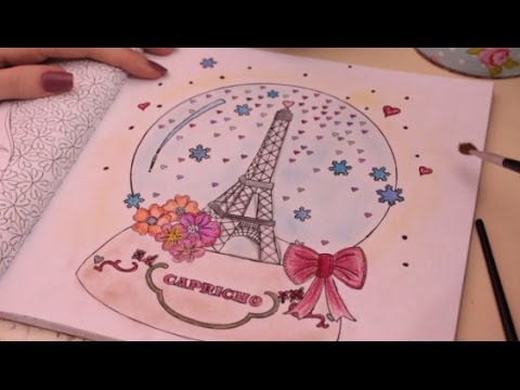 🎧[ASMR BINAURAL]👂 Colorindo livro - Vídeo com sons relaxantes!