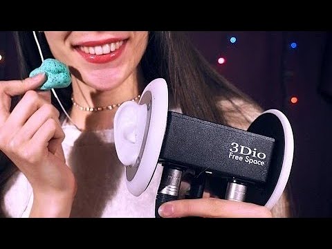 ASMR 3Dio Binaural Sticky Sounds with Slime 😻 ♥ [RECOVERED VIDEO]