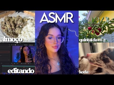 ASMR VLOG: UM DIA COMIGO 🍒 comprinhas, rotina, trabalho, conversa 