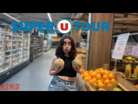 🌙 ASMR FRANÇAIS : J'AI PRIVATISÉ UN SUPERMARCHÉ 2 🍒 (les indispensables pour l'été) #asmr #relax