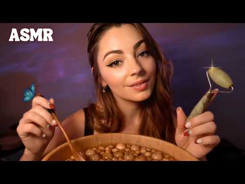 ♡ ASMR  - Soin du Visage Rafraîchissant (Wood soup) ♡