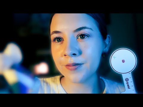 ASMR Nurse Check - Up Role Play (Soft-Spoken, Medical, Lights, CNE)