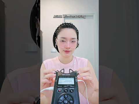 เกาไมค์ tascam #asmr #asmrtapping #asmrscratching #asmrmicrophone