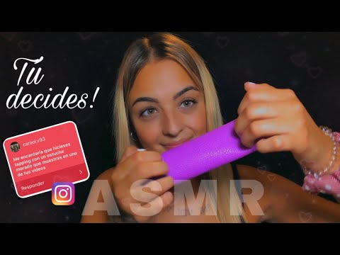 ASMR Español | Mis seguidores DECIDEN mi ASMR | Parte 2 - ASMR para DORMIR