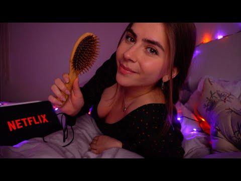 ASMR im Bett und auf 100% Intensität