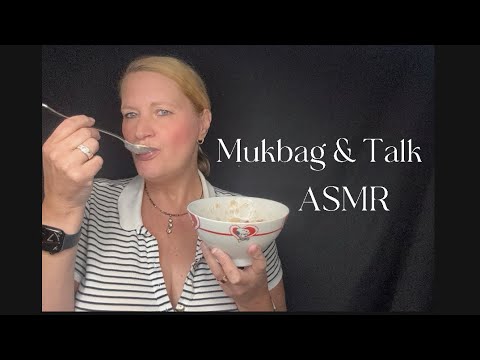 ASMR german - Tingly Mukbang BREAKFAST BOWL - eating sounds - Real Talk -