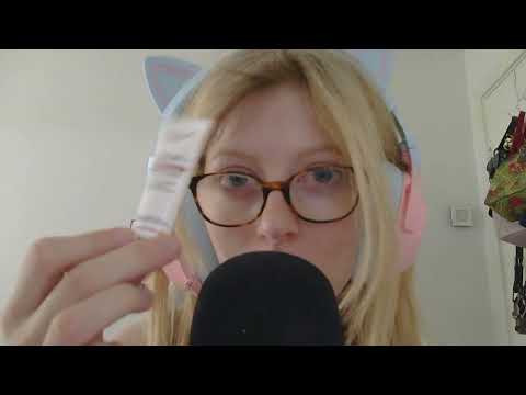 (asmr) showing you my current skincare faves
