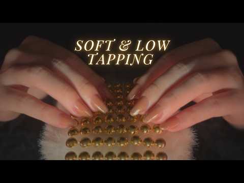 ASMR Relaxing Low Noise Tapping☁️ Gentle Triggers for Sleep🍀(No Talking, No Mouth Sounds)