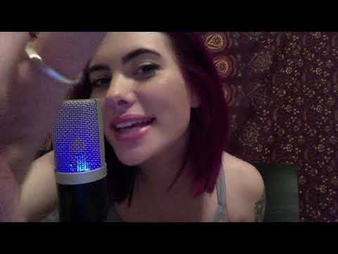 ASMR Inaudible Whispering With Hand Movements(on a loop)