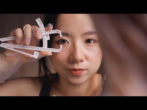 ASMR Face Exam 📏 check every inch of you