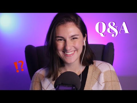 [ASMR] Q&A ⁉️ // get to know me better 🤍 (german/deutsch) // IsabellASMR