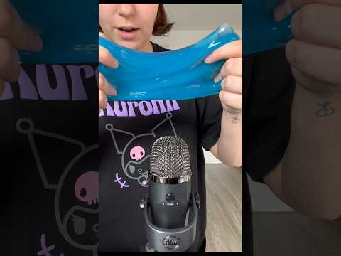 Monster Slime #asmr #triggersforsleep #tingles #slime #slimeasmr