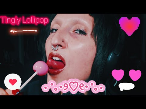 ASMR | LOLLIPOP🍭LICKING | 200% SENSITIVITY FOR MEGA 😴😴😴