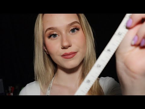 ASMR Measuring & Mapping Your Face (Personal Attention)