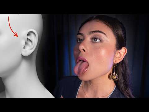 Doctora Spit painting DEBE probar tus OREJITAS | ASMR roleplay