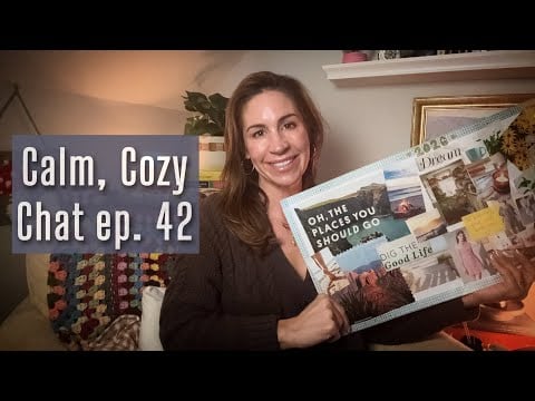 ASMR | Calm, Cozy Chat ep. 42 |☕ Weekend Chat & My 2026 Vision Board ✨ 
