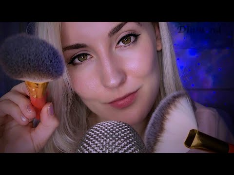 Soft, Sleepy & Sensitive ASMR 💤  ~ close-up whispers w/ mic brushing