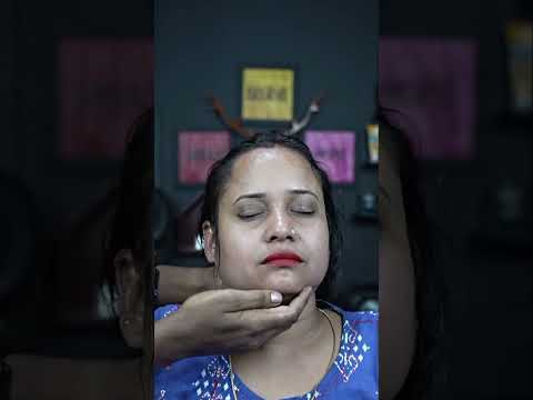 Female Neck Cracking Head Massage ASMR #shorts