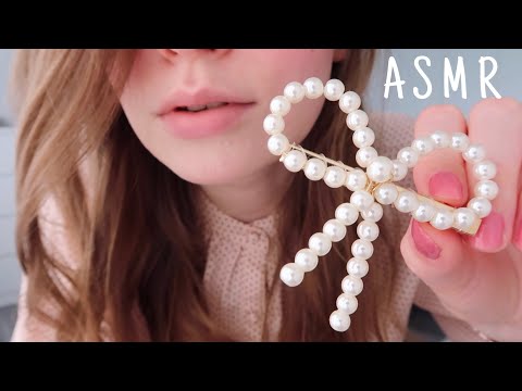ASMR SUOMI - korujen esittely - my jewellery show and tell asmr - whispering in Finnish