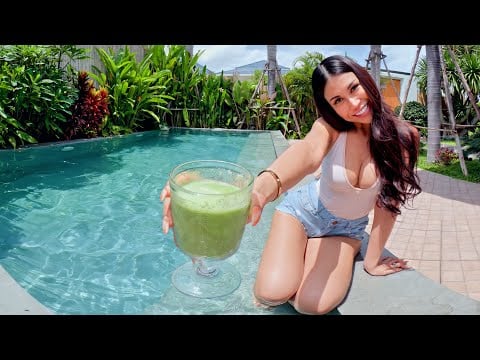 [VR180] How to Make a Refreshing Detox Smoothie at Home | ASMR Edition