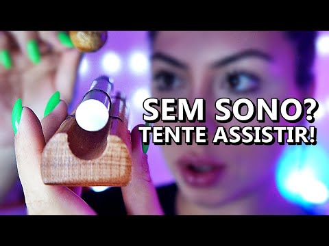 ASMR PARA ALÍVIO MENTAL E SONO PROFUNDO!