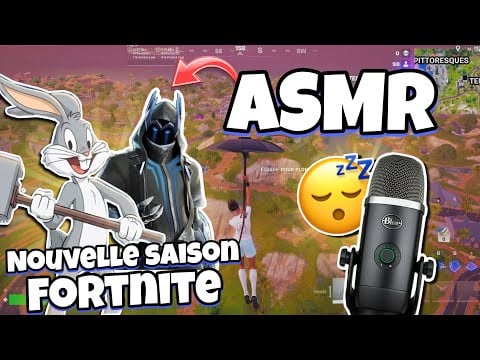 ASMR Français • DÉCOUVERTE DE LA NOUVELLE SAISON 2 CHAPITRE 7 sur FORTNITE  😴 (chuchotement)