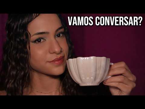 Você está tomando café com sua IRMÃ MAIS VELHA ☕ *ASMR*
