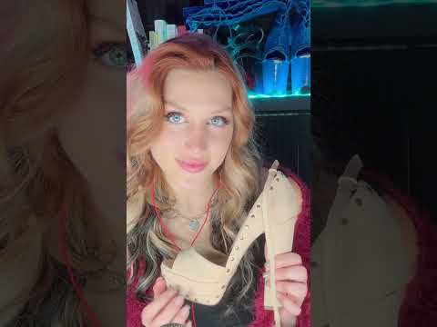 OMG shoes 👠  #asmr #tingles #tapping #whispering #shoes