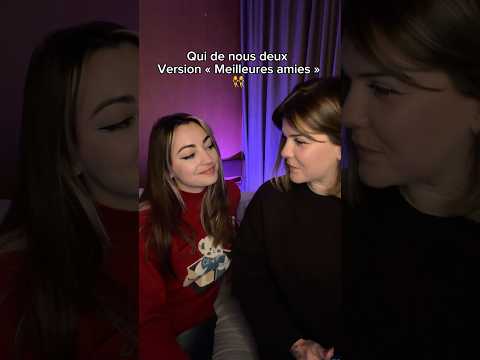 Qui de nous deux version Meilleure amie avec ASMR Serena 🤍 #asmr #triggersforsleep