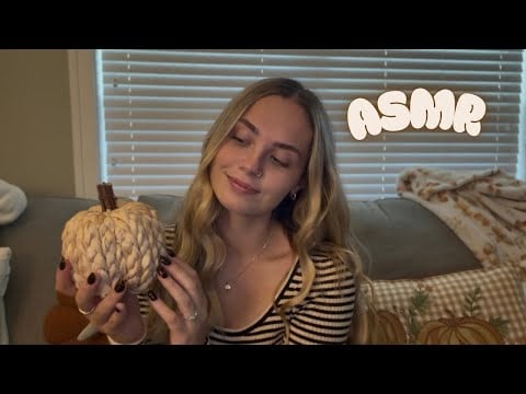 The Fall ASMR You’ve Been Waiting For 🍁🤎